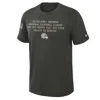Nike Cleveland Browns Salute To Service Slub  Men's Dri-fit Nfl T-shirt In Green
