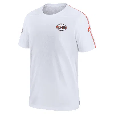 NIKE CLEVELAND BROWNS SIDELINE COACH  MEN'S DRI-FIT NFL TOP,1015767352