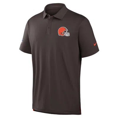 Nike Cleveland Browns Tour  Men's Dri-fit Nfl Polo