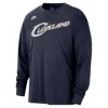 Nike Cleveland Cavaliers Hardwood Classic Essential  Men's Nba Long-sleeve T-shirt In Blue