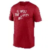 Nike Cleveland Guardians Baseball Phrase Legend  Men's Dri-fit Mlb T-shirt In Red