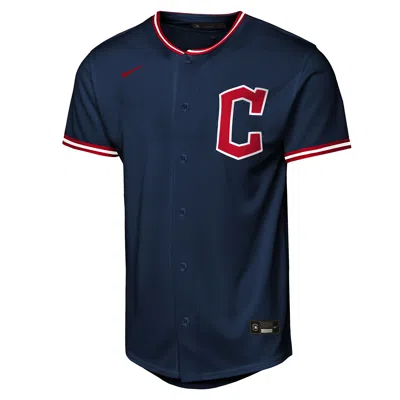 Nike Cleveland Guardians Big Kids'  Mlb Replica Jersey In Blue