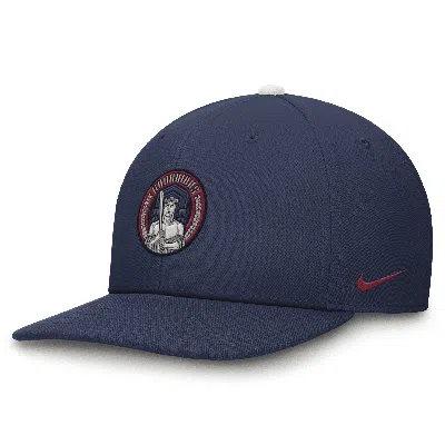 Nike Cleveland Guardians City Connect Pro  Men's Dri-fit Mlb Adjustable Hat In Blue