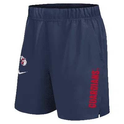 Nike Navy Cleveland Guardians Woven Victory Performance Shorts