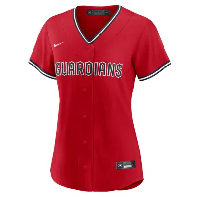Nike Cleveland Guardians  Women's Mlb Replica Jersey In Red