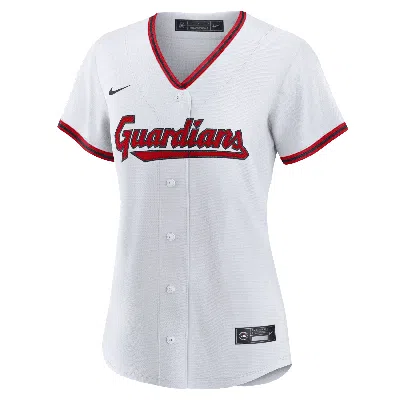 Nike Cleveland Guardians  Women's Mlb Replica Jersey In White