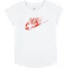 Nike Cloud Wash Graphic T-shirt In White