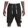 Nike Men's Club Alumni French Terry Shorts In Black