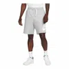 Nike Men's Club Alumni French Terry Shorts In Gray