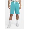 Nike Men's Club Alumni French Terry Shorts In Dusty Cactus/ White/ White