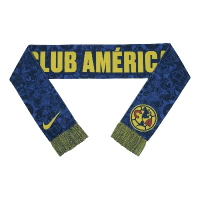 Nike Club Amã©rica  Unisex Soccer Scarf In Blue