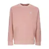 Nike Club+ Bb Crew Revival Canyon Rust Men's Crewneck Sweatshirt In Pink