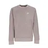 Nike Club+ Bb Crew Revival Men's Crewneck Sweatshirt Olive Grey