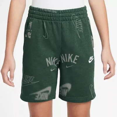 Nike Club Big Kid Unisex Pull-on Short In Green