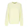 Nike Club Crew Bb Men's Crewneck Sweatshirt Luminous Green/white In Yellow