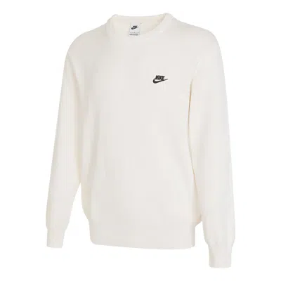 NIKE NIKE CLUB CREW SWEATSHIRT 'WHITE'