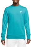 Nike Mens  Club Crew In Green