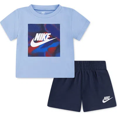Nike Babies'  Club Express Graphic T-shirt & Shorts Set