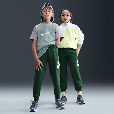 Nike Club Fleece Big Kids' Jogger Pants In Gray