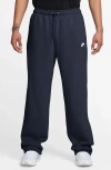 Nike Club Fleece Bungee Pants In Blue