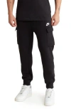 Nike Nsw Spe Wvn Athleisure Casual Sports Woven Bundle Feet Long Pants Black In Black/white