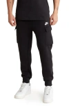 Nike Nsw Spe Wvn Athleisure Casual Sports Woven Bundle Feet Long Pants Black In Black/white