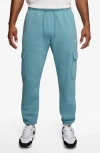 Nike Club Fleece Cargo Sweatpants In Multi