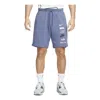 Nike Club Fleece French Terry Shorts 'blue'
