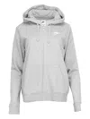 Nike Plus Size Sportswear Club Fleece Full-zip Hoodie In Grey