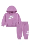 Nike Baby Boys Or Girls Club Fleece Hoodie And Pants, 2 Piece Set In Magic Flamingo