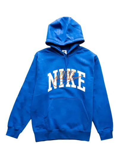 Nike Club Fleece Hoodie In Blau