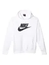 Nike Club Fleece Hoodie In White