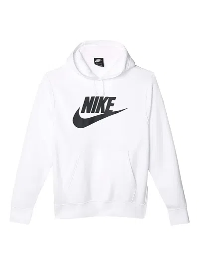 Nike Club Fleece Hoodie In White