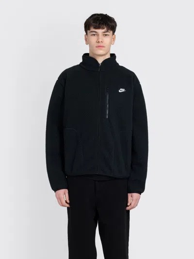 Nike Club Fleece Jacket In Black