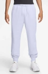 Nike Club Brushed Fleece Sweatpants In White