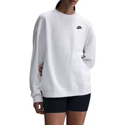 Nike Club Fleece Loose Fit Crewneck Sweatshirt In Multi