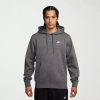 Nike Club Fleece Mens Long Sleeve Fleece Active Hoodie In Gray