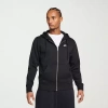 Nike Club Fleece Mens Long Sleeve Fleece Zipper Active Hoodie In Black