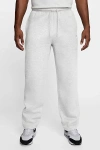 Nike Club Fleece Open Hem Sweatpant In Birch Heather, Men's At Urban Outfitters In White