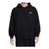 Nike Club French Terry Oversized Hoodie In Black