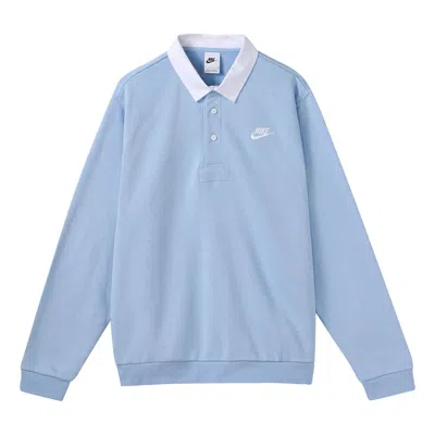 Nike Club Fleece Polo Shirt 'blue'