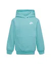 Nike Club Fleece Pullover Hoodie - Little Kid In Green Frost