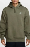 Nike Club Fleece Pullover Hoodie In Green