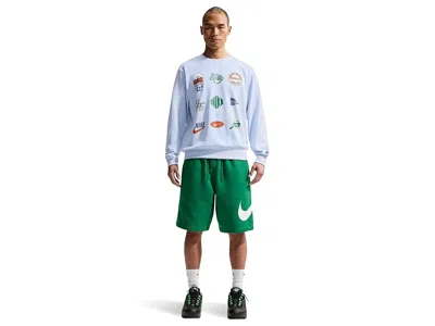 Nike Club Fleece Shorts In Green