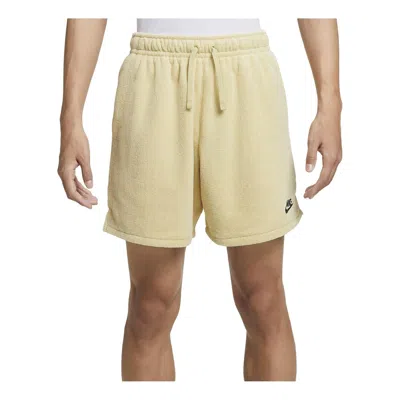Nike Club Fleece Shorts 'team Gold' In Yellow