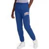 Nike Club Fleece Sweatpants In Game Royal/safety Orange