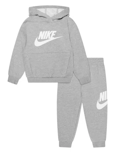 Nike Babies' Club Fleece Tracksuit In Grey