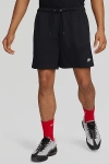 Nike Club Straight-leg Logo-embroidered Cotton-jersey Drawstring Shorts