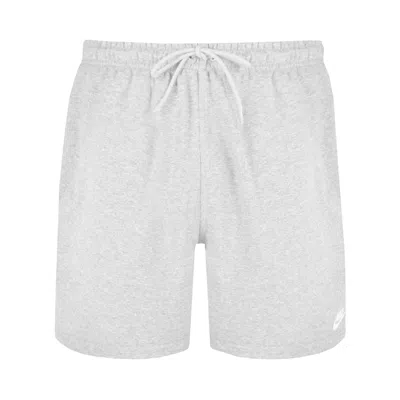 Pre-owned Nike Club Flow Shorts 'heather Light Grey' | Men's Size Xl In Gray