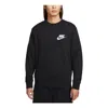 Nike Club French Terry Crew Sweatshirt (asia Sizing) 'black'